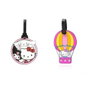 NWOT Hello Kitty Luggage Tags Set of 2